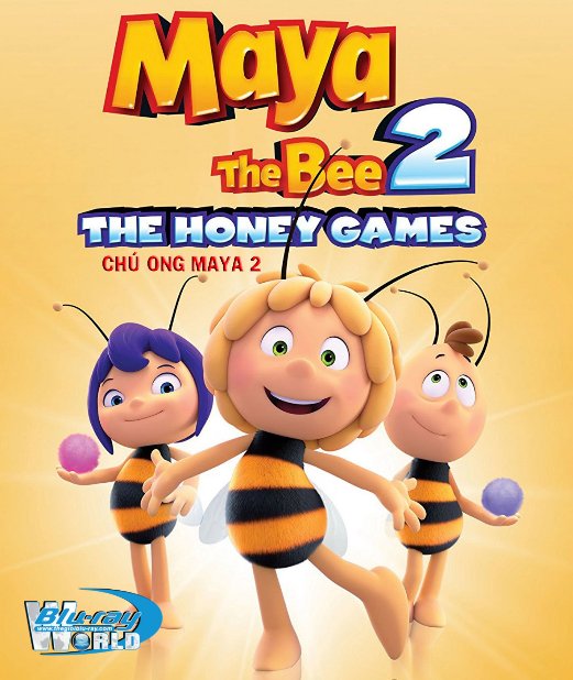B3515. Maya the Bee The Honey Games 2018 -  Chú Ong Maya 2: Cuộc Chiến Ong 2D25G (DTS-HD MA 5.1) 